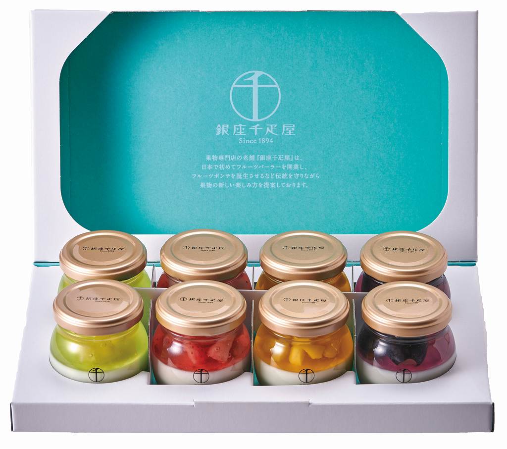 御祝.お返し,引出物,記念品は:銀座フルーツ杏仁詰合せ PGS-430