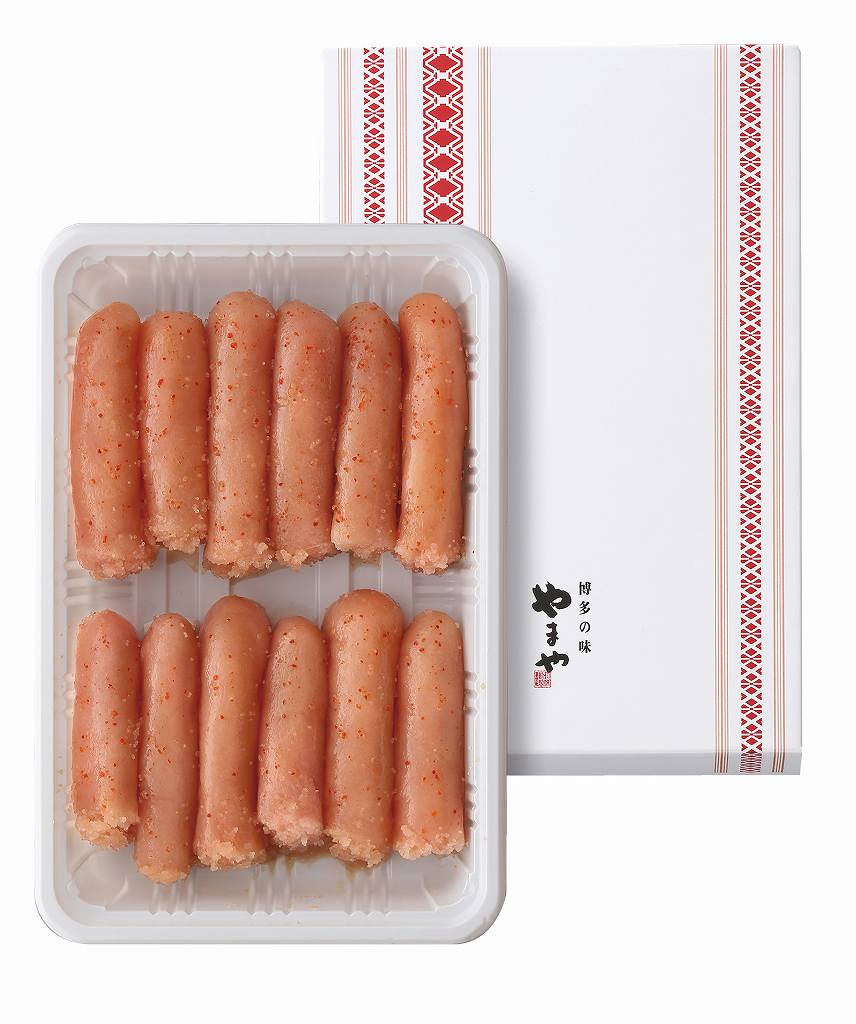 御祝.お返し,引出物,記念品は:熟成無着色明太子切子500g 33554