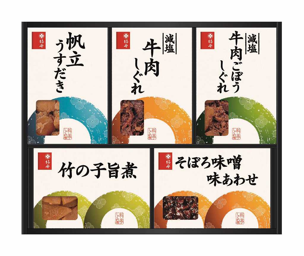 御祝.お返し,引出物,記念品は:料亭しぐれ煮詰合せ FS30