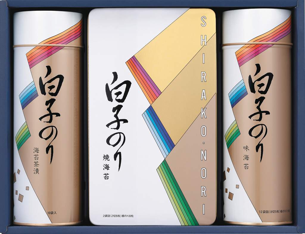 御祝.お返し,引出物,記念品は:白子のり　海苔・お茶漬け詰合せギフト SA-300