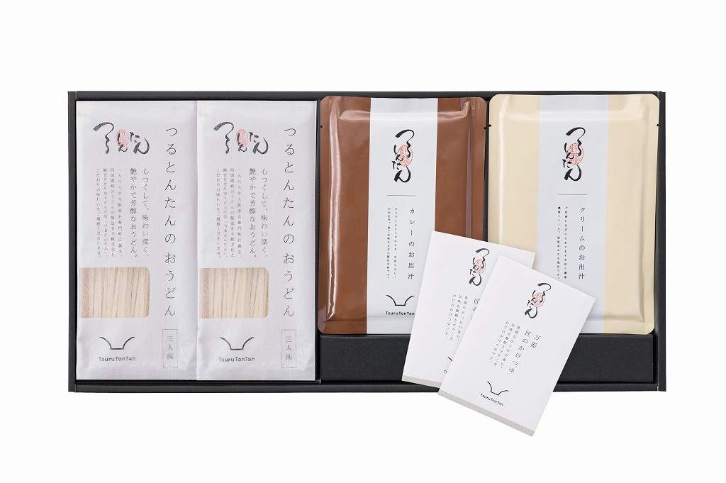 御祝.お返し,引出物,記念品は:つるとんたん　かけ・カレー・クリームのおうどん　6人前　　　 KH-03