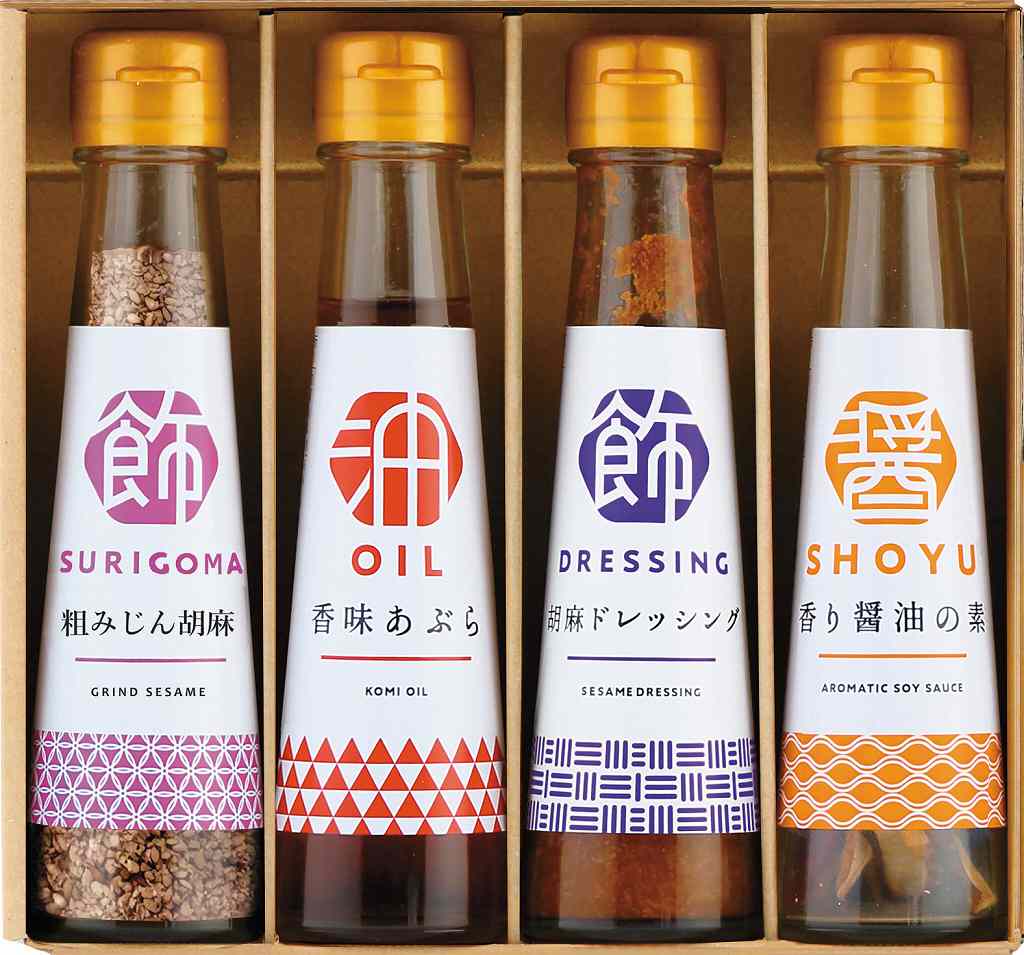 御祝.お返し,引出物,記念品は:オクルヤ　調味料詰合せ　食卓の彩り SC-4B