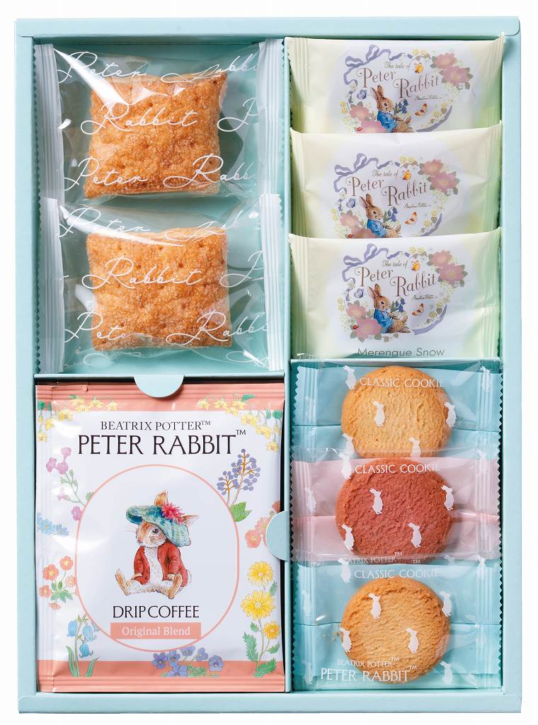 御祝.お返し,引出物,記念品は:ピーターラビット?コーヒー＆スイーツギフト PRG-10