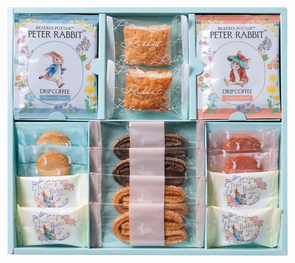 御祝.お返し,引出物,記念品は:ピーターラビット?コーヒー＆スイーツギフト PRG-20