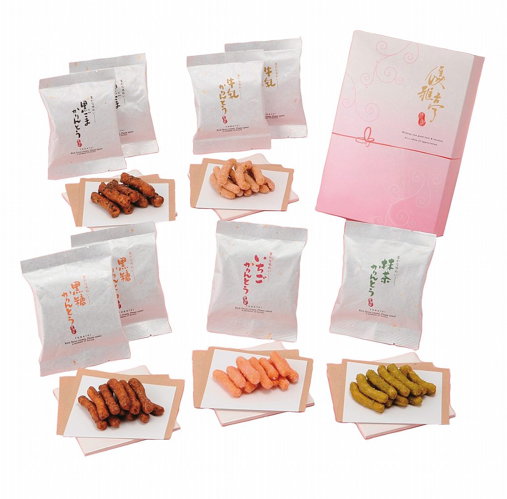 御祝.お返し,引出物,記念品は:優雅亭　かりん糖ギフト RT-BN