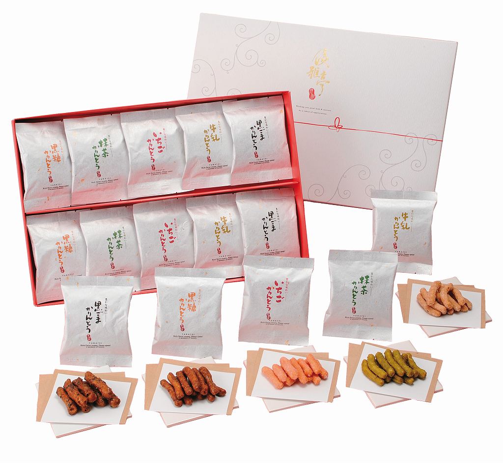 御祝.お返し,引出物,記念品は:優雅亭　かりん糖ギフト RT-CN