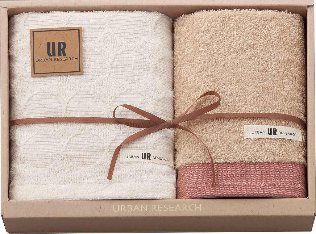 御祝.お返し,引出物,記念品は:URBAN RESEARCH(アーバンリサーチ)　タオルセット（レッド） UR2315-RD