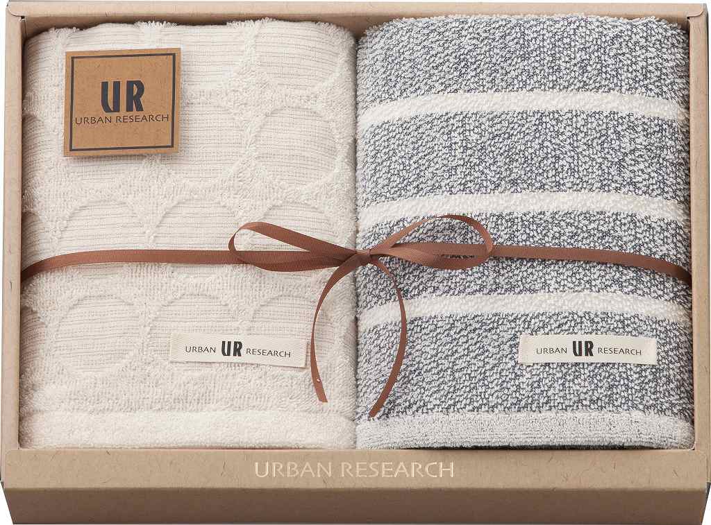 御祝.お返し,引出物,記念品は:URBAN RESEARCH(アーバンリサーチ)　タオルセット（ブルー） UR2320-BL