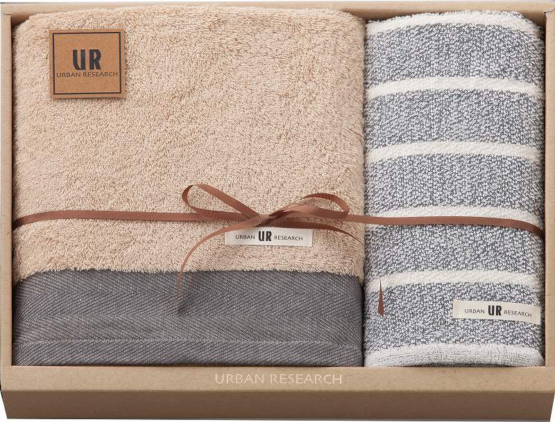 御祝.お返し,引出物,記念品は:URBAN RESEARCH(アーバンリサーチ)　タオルセット（ブルー） UR2335-BL