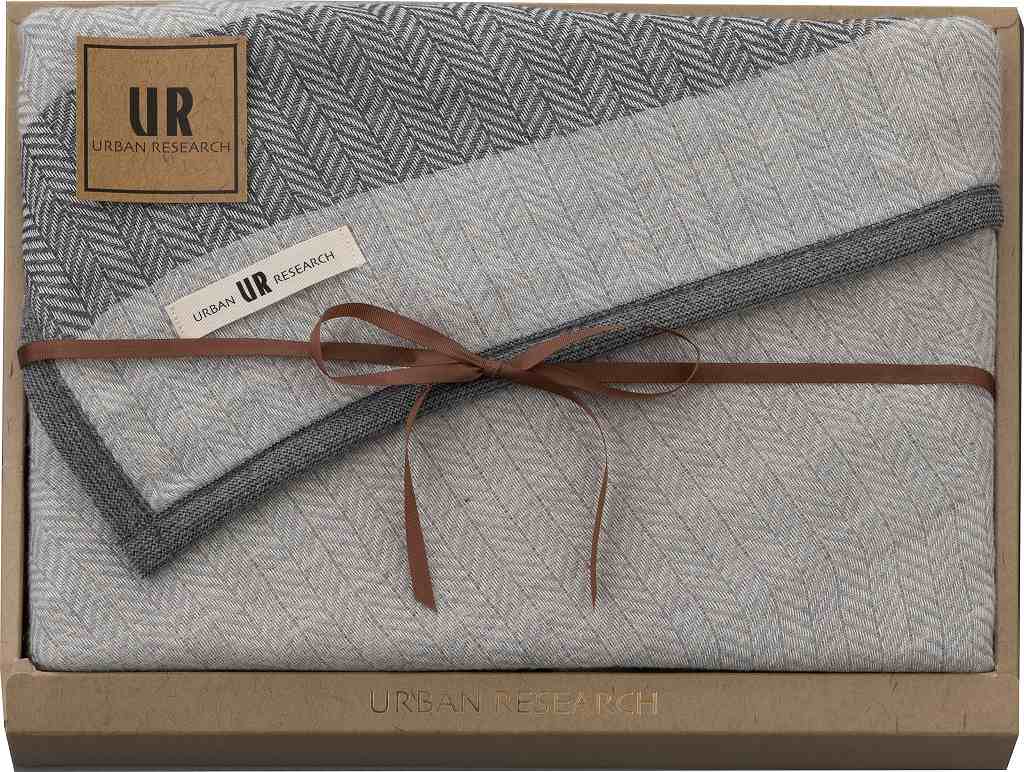 御祝.お返し,引出物,記念品は:URBAN RESEARCH(アーバンリサーチ)　国産五重織ガーゼひざ掛け UR4035