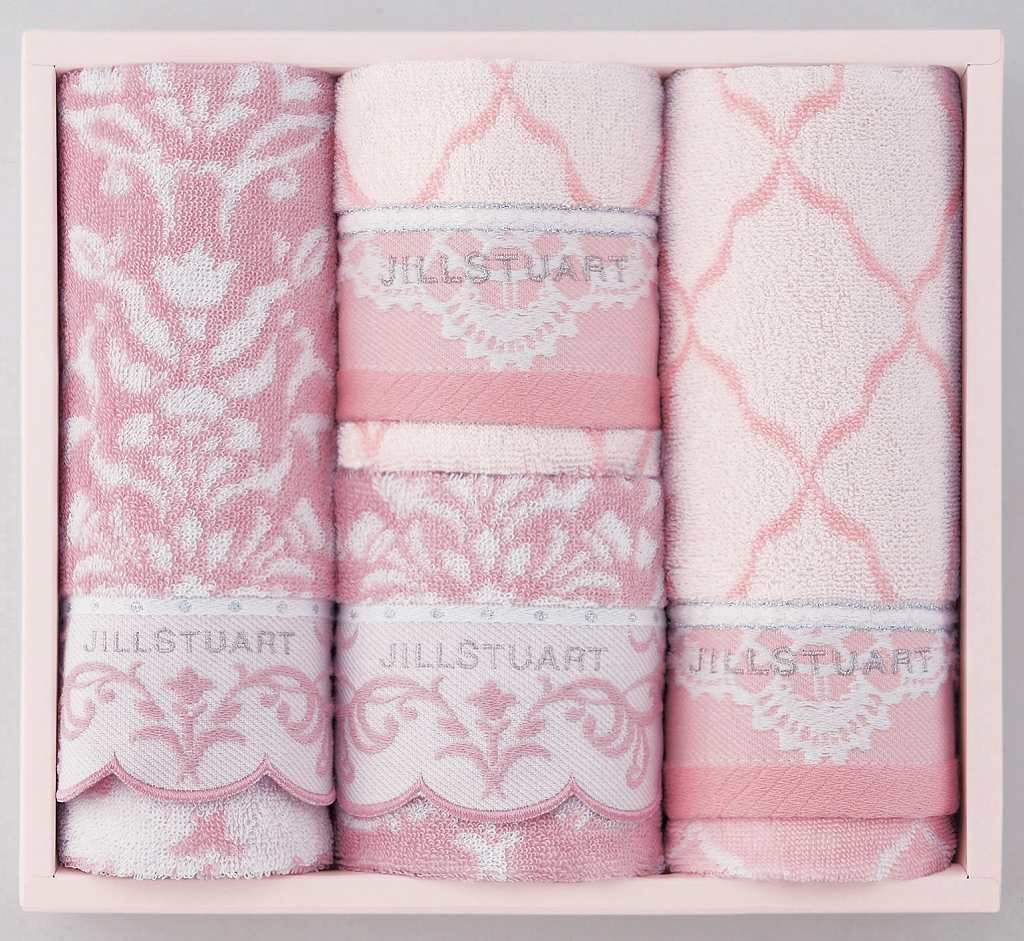 御祝.お返し,引出物,記念品は:ジルスチュアート ブルームオーナメント タオルセット 58-3219400
