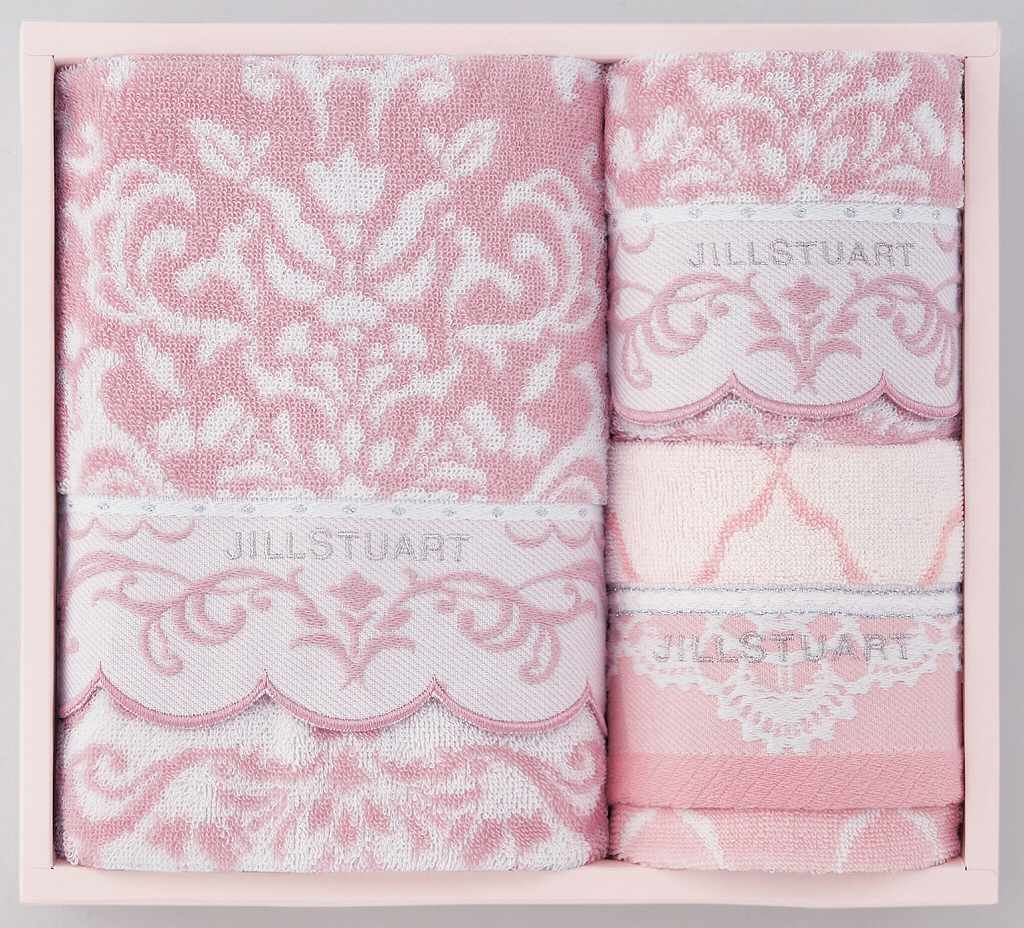 御祝.お返し,引出物,記念品は:ジルスチュアート ブルームオーナメント タオルセット 58-3219500