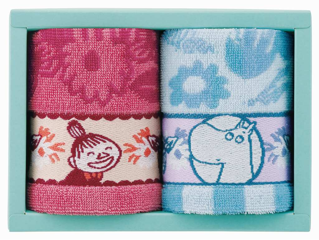 御祝.お返し,引出物,記念品は:ムーミン　ピックオンニタオルセット 47-5829100