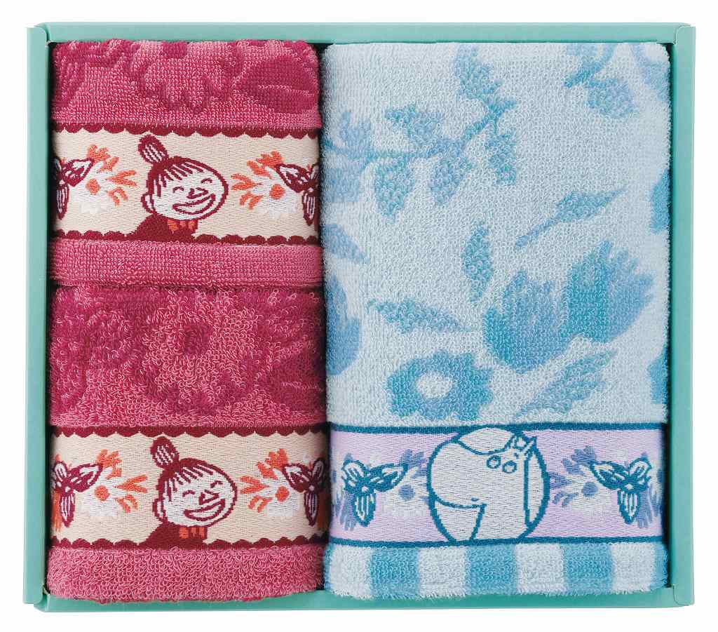 御祝.お返し,引出物,記念品は:ムーミン　ピックオンニタオルセット 47-5829250