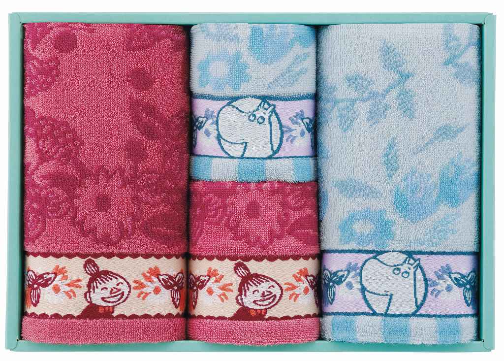 御祝.お返し,引出物,記念品は:ムーミン　ピックオンニタオルセット 47-5829300