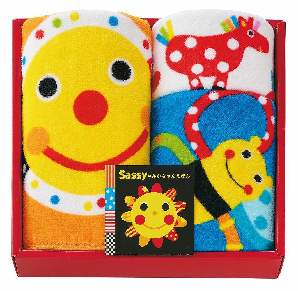 御祝.お返し,引出物,記念品は:sassy　タオルセット SE-8180