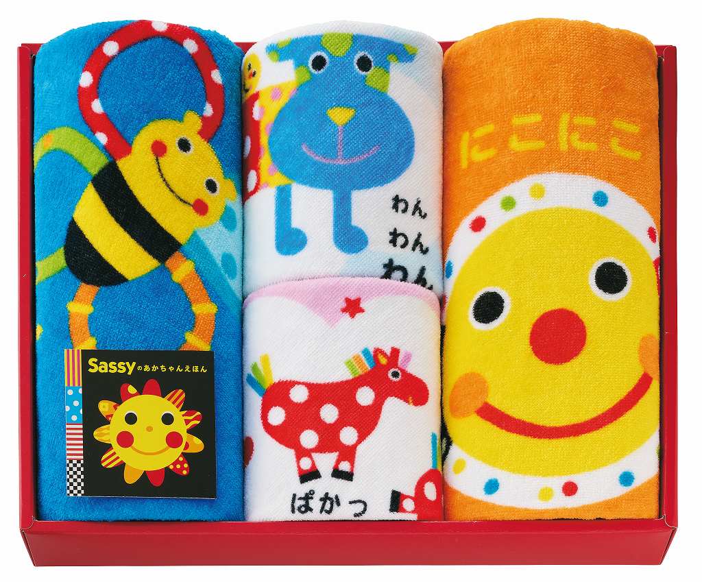 御祝.お返し,引出物,記念品は:sassy　タオルセット SE-8250