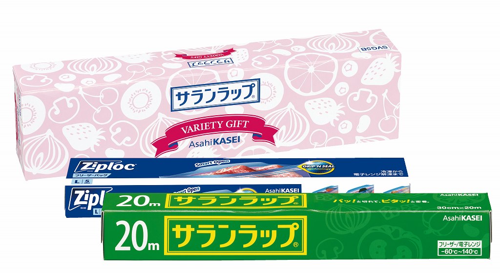 御祝.お返し,引出物,記念品は:SVG５B　サランラップバラエティギフト SVG5B