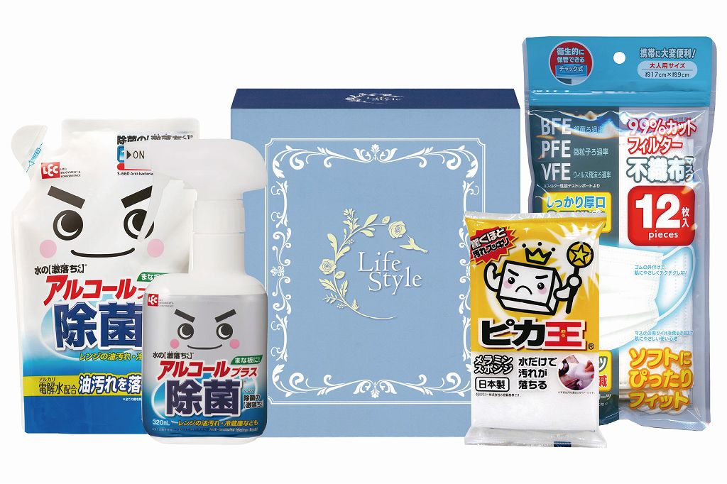 御祝.お返し,引出物,記念品は:ハウスクリーンセット HCS-100