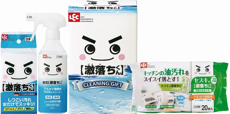 御祝.お返し,引出物,記念品は:レック 激落ちくんセット LGS-100N