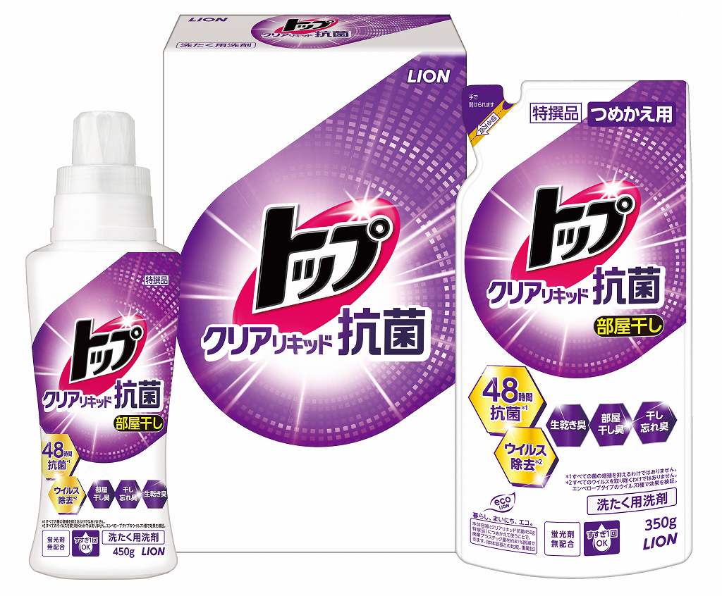 御祝.お返し,引出物,記念品は:トップクリアリキッド抗菌セット　TCK-AE TCK-AE