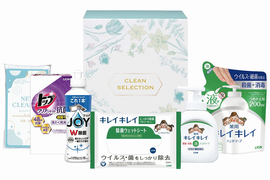 御祝.お返し,引出物,記念品は:バラエティクリーンセット VCS-150