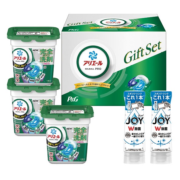 御祝.お返し,引出物,記念品は:アリエールジェルボールプロ部屋干しギフトセット PGJH-30E