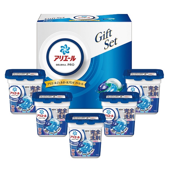 御祝.お返し,引出物,記念品は:アリエールジェルボールプロギフトセット PGAG-30E