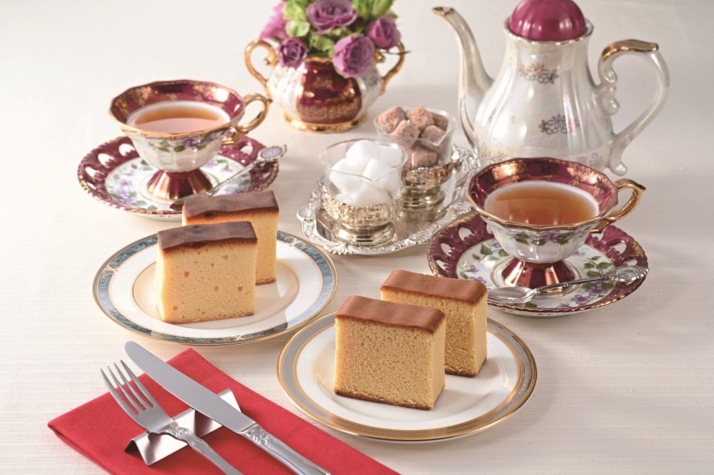 御祝.お返し,引出物,記念品は:北海道直送特別企画 五島軒 五島カステラ（令和・明治）セット