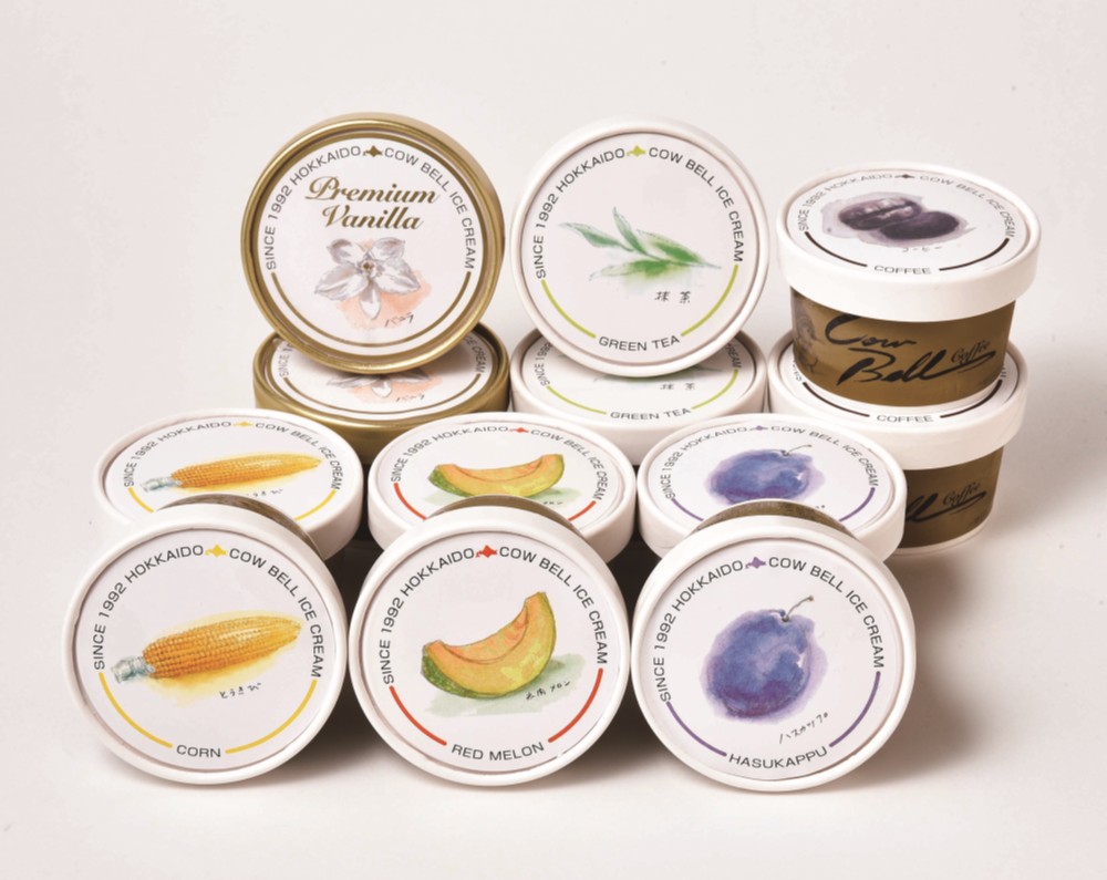 御祝.お返し,引出物,記念品は:北海道直送特別企画 カウベル カウベルアイス6種12個詰合せ