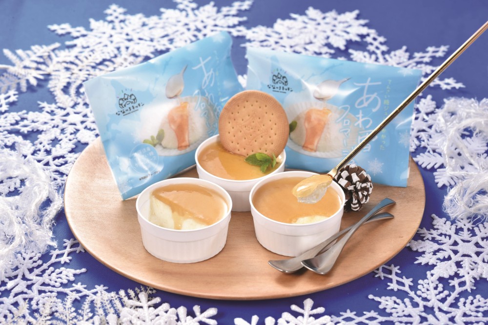 御祝.お返し,引出物,記念品は:北海道直送特別企画 札幌シーフーズ×なないろキッチン あわ雪フロマージュ5個セット