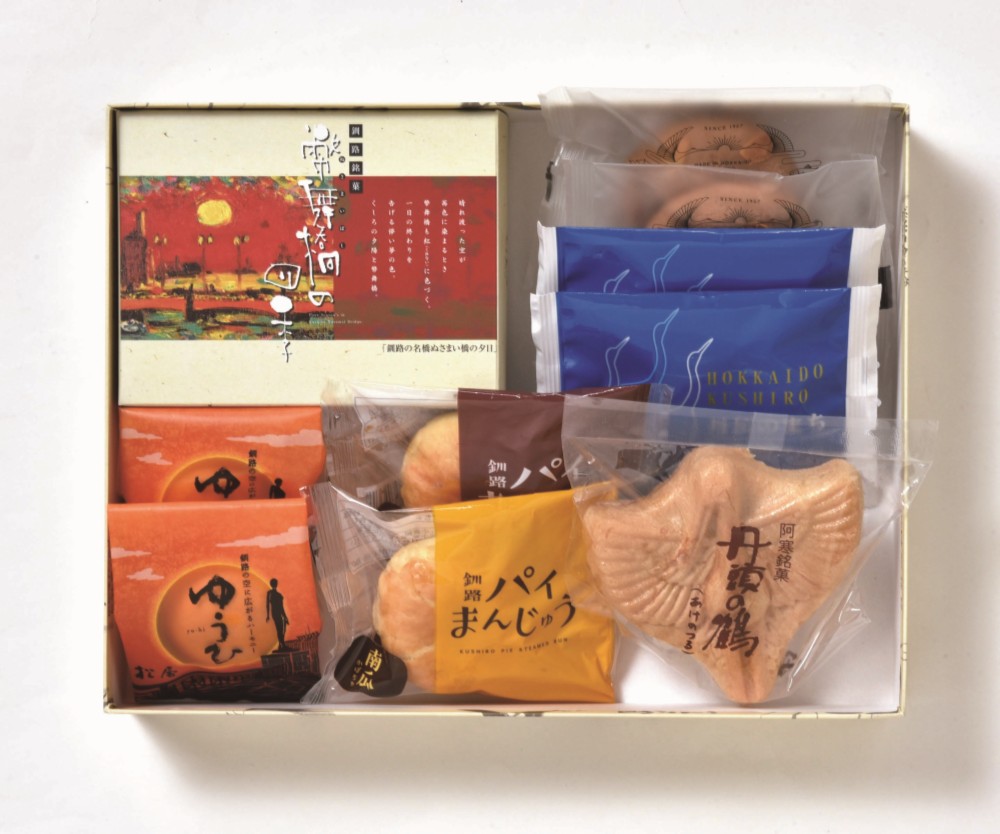 御祝.お返し,引出物,記念品は:北海道直送特別企画 松屋 釧路・阿寒の菓子詰合せ
