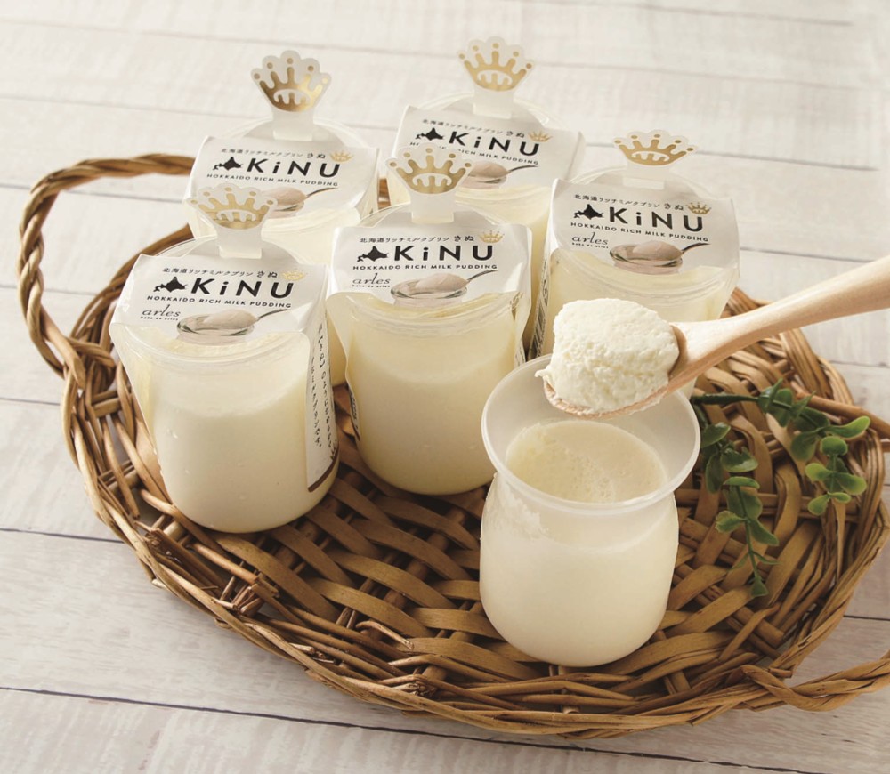 御祝.お返し,引出物,記念品は:北海道直送特別企画 ベイクド・アルル 北海道リッチミルクプリン6個セット