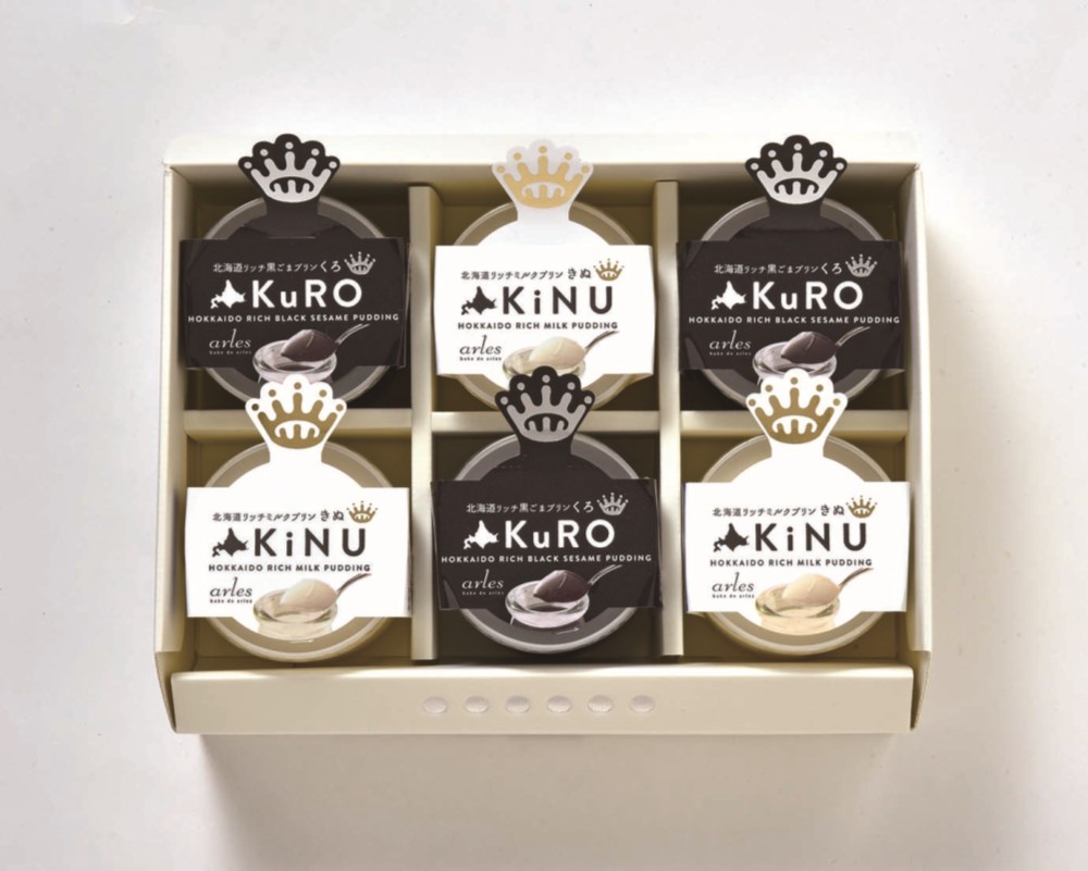 御祝.お返し,引出物,記念品は:北海道直送特別企画 ベイクド・アルル 北海道リッチプリン2種6個セット