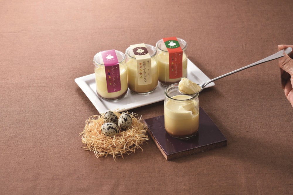 御祝.お返し,引出物,記念品は:北海道直送特別企画 室蘭うずら園 うずらのプリン３種６個セット PPS