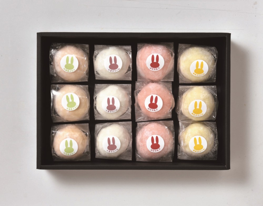 御祝.お返し,引出物,記念品は:北海道直送特別企画 小山製麩所 ふわふわ大福１２個セット