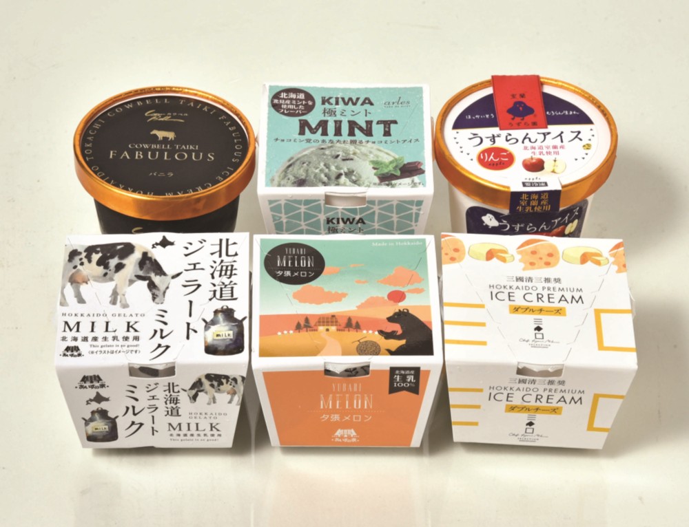 御祝.お返し,引出物,記念品は:北海道直送特別企画  北海道ご当地アイスギフト6個セットR HPP-6