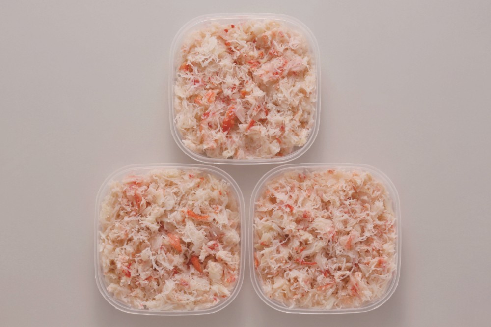 御祝.お返し,引出物,記念品は:北海道直送特別企画 カネコメ田中水産 おおずわいがにほぐし身セット