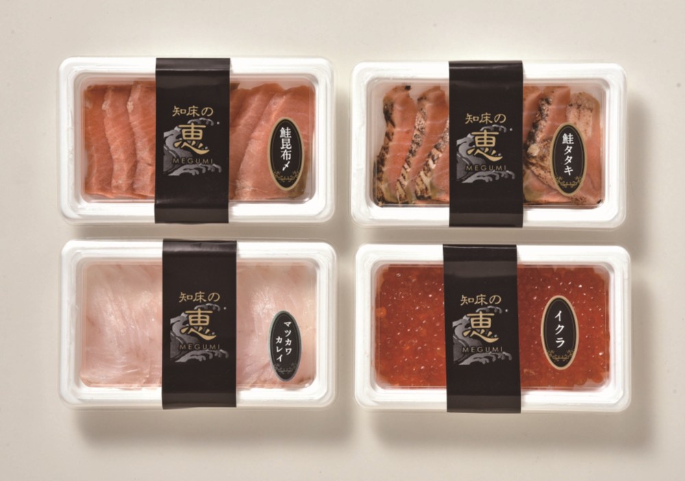 御祝.お返し,引出物,記念品は:北海道直送特別企画 ユートピア知床 知床丼セットMG