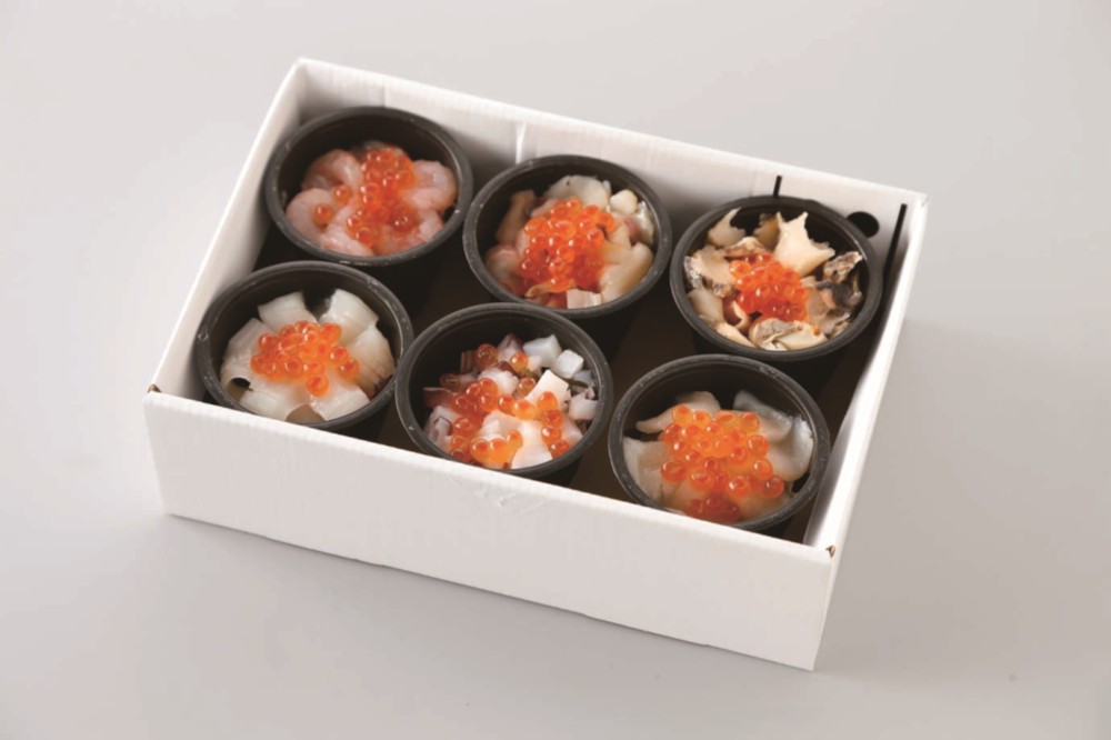 御祝.お返し,引出物,記念品は:北海道直送特別企画 くまだ 北の海鮮小鉢(6食セット)