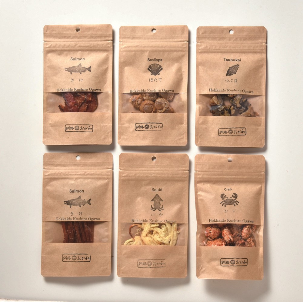 御祝.お返し,引出物,記念品は:北海道直送特別企画 釧路おが和 北のおいしい珍味6つの味R