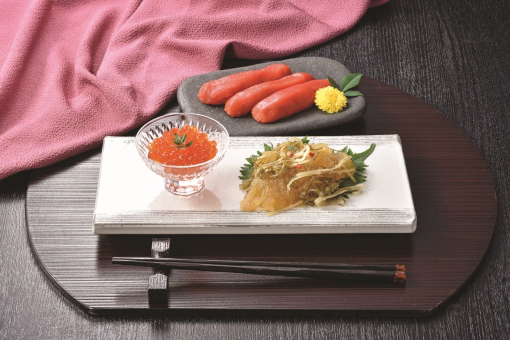 御祝.お返し,引出物,記念品は:北海道直送特別企画 カネサン佐藤水産 魚卵松前漬セット