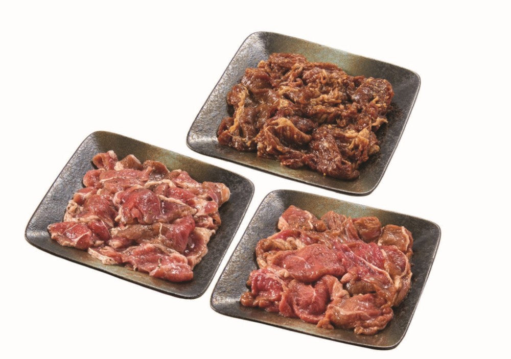 御祝.お返し,引出物,記念品は:北海道直送特別企画 大金畜産 ラムと牛の味付3種セット