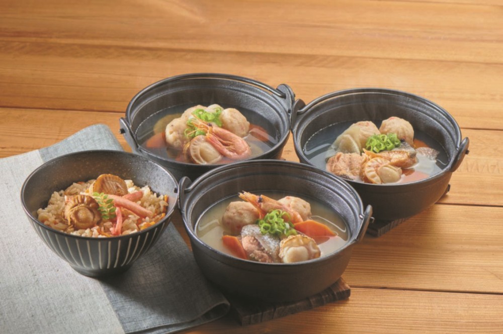 御祝.お返し,引出物,記念品は:北海道直送特別企画 小樽海洋水産 小樽の小鍋と海鮮おこわ