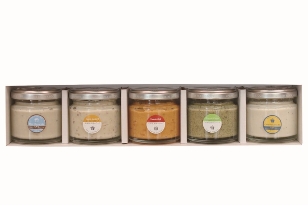 御祝.お返し,引出物,記念品は:北海道直送特別企画 NORTH　FARM　STOCK 北海道野菜・チーズディップセット MDYC-05