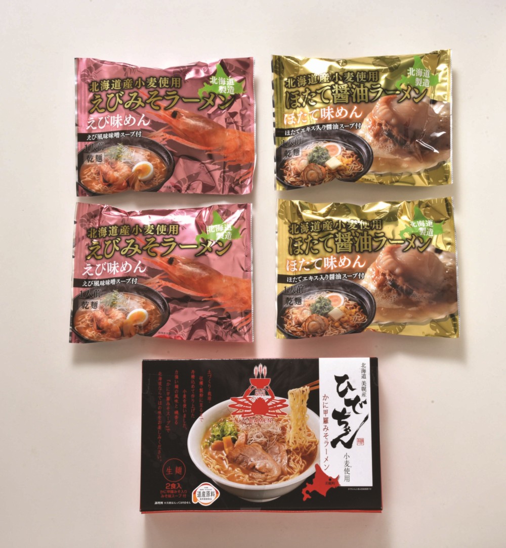御祝.お返し,引出物,記念品は:北海道直送特別企画 マルワ製麺 海鮮ラーメンセット６人前