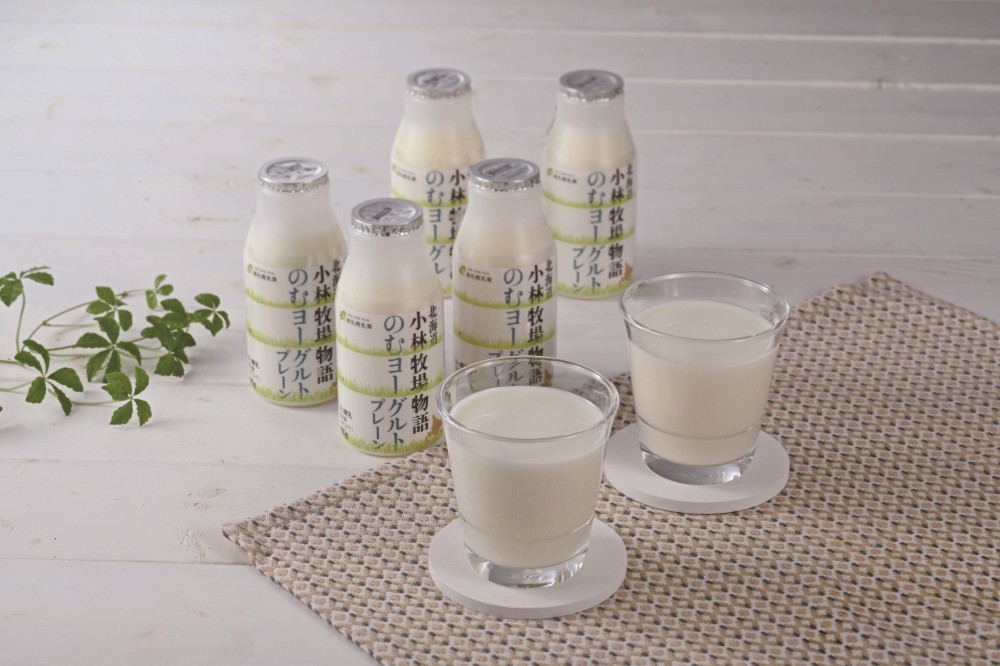 御祝.お返し,引出物,記念品は:北海道直送特別企画 新札幌乳業 北海道小林牧場物語のむヨーグルト１２本セット