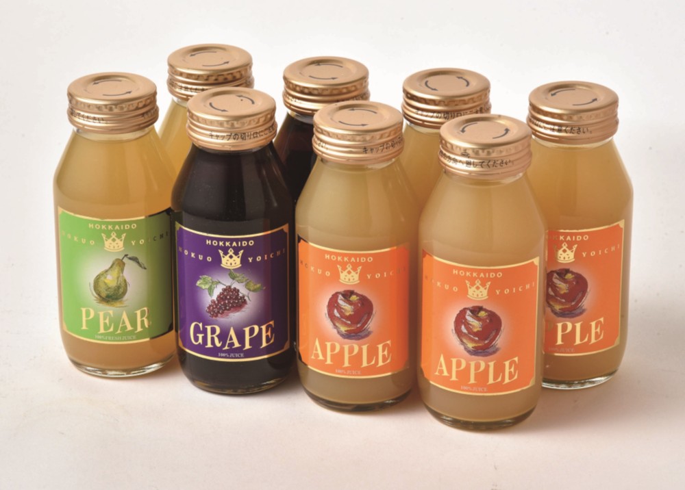 御祝.お返し,引出物,記念品は:北海道直送特別企画 北王よいち 余市ストレートジュース８本セット