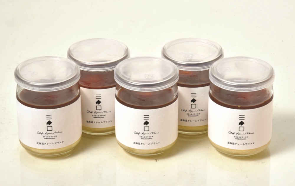 御祝.お返し,引出物,記念品は:北海道直送特別企画  三國推奨　北海道クレームブリュレセット MMC-5