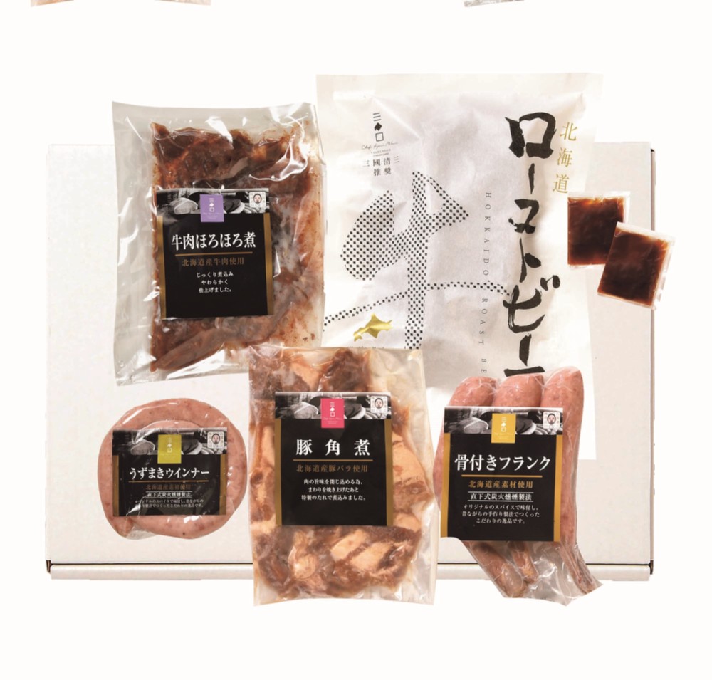 御祝.お返し,引出物,記念品は:北海道直送特別企画  三國推奨　ミートデリカパーティギフト MDP